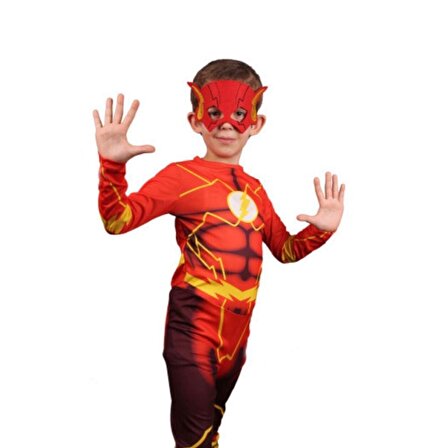 Çocuk Flash Man Kostümü