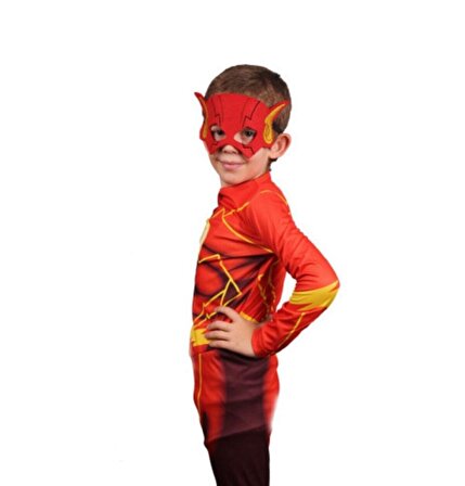 Çocuk Flash Man Kostümü