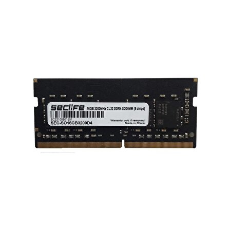 Seclife 16 GB 3200Mhz CL22 (SEC-SO16GB3200D4) DDR4 Notebook Ram