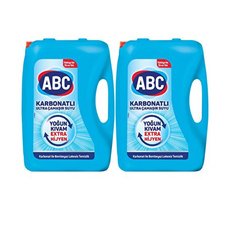 ABC Karbonatlı Konsantre Jel Çamaşır Suyu 2 x 3250 ml