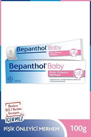 Bepanthol Baby Pişik Önleyici Merhem 100 gr + 20 gr Hediyeli