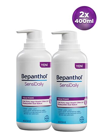 Bepanthol Sensidaily 400 ml 2'li Avantajlı Paket