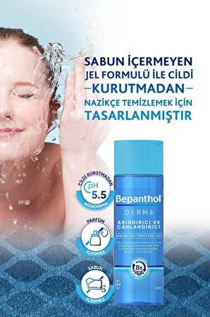 Derma Nemlendirici & Besleyici Spf 25 Yüz Kremi 50ml + Derma Yüz Temizleme Jeli 200ml 2'li Set