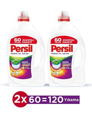 Persil Jel Color 2'li Set (120 Yıkama) 4200 ml
