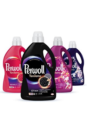 Perwoll Renk Koruma Renkliler ve Siyahlar için Sıvı Deterjan 208 Yıkama 2x2.75 lt - 2x2.97 lt