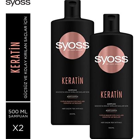 Syoss Tüm Saçlar İçin Kırılma Karşıtı Şampuan 500 ml