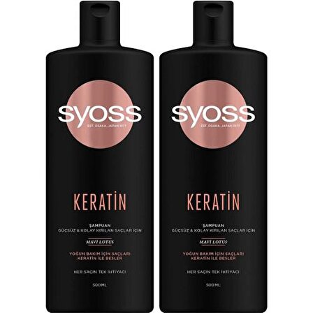 Syoss Tüm Saçlar İçin Kırılma Karşıtı Şampuan 500 ml