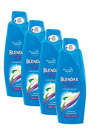 Blendax Temizleyici Yasemin Özlü Şampuan 500 ml X 4 Adet