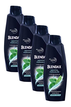 Blendax 500 Ml Mentol Ferahlığı Şampuan X 4 Adet
