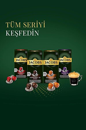 Jacobs Espresso 7 Classico Alüminyum Kapsül Kahve 2 Adet 2.%50 İndirimli !