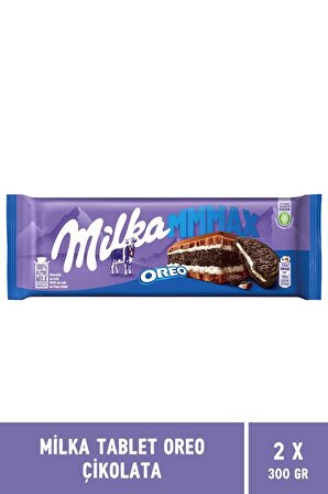 Milka Oreo Tablet Çikolata 300 gr MMMAX - 2 Adet