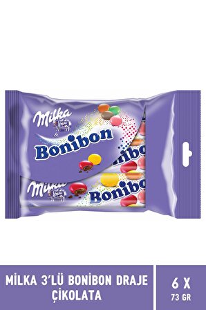Bonibon Draje Çikolata 3'lü Paket - 6 Adet