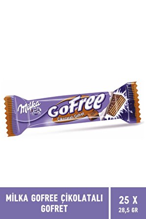 Milka Gofree Çikolatalı Gofret 28GR- 25 Adet