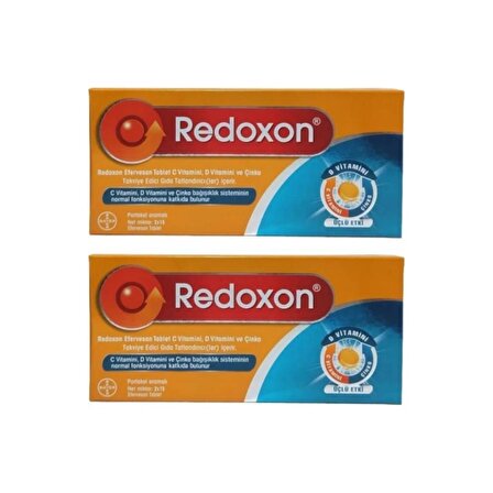 Redoxon Üçlü Etki 30 Efervesan Tablet -Avantajlı Paket-2 ADET
