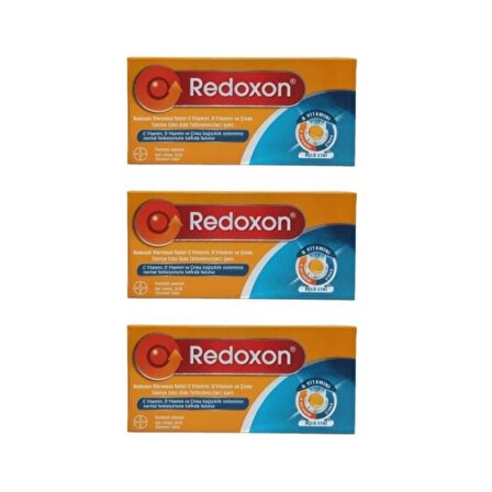 Redoxon Üçlü Etki 30 Efervesan Tablet - Avantajlı Paket-3 ADET