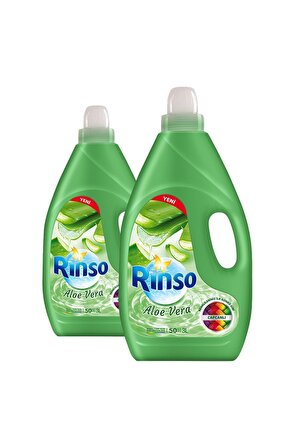 Rinso Renkliler İçin Sıvı Deterjan 2x3 lt 50 Yıkama 
