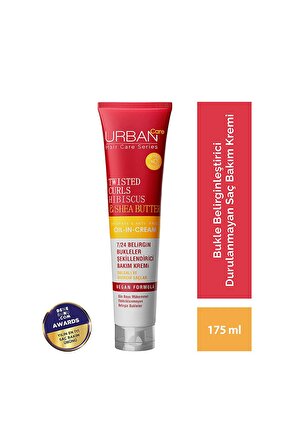 Urban Care Hibiscus&Shea Butter Kıvırcık ve Dalgalı Saçlara Özel 4'lü Bakım Seti-Sülfatsız-Vegan
