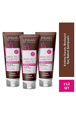 Urban Care Argan Yağı&keratin Şampuan 250 Ml x 3 ADET