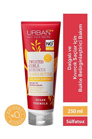 Urban Care Twisted Curl Hibiscus Saç Bakım Şampuanı 3'lü Set