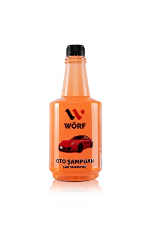 Wörf Oto Şampuanı Turuncu, Koltuk Temizleyici 750 ML