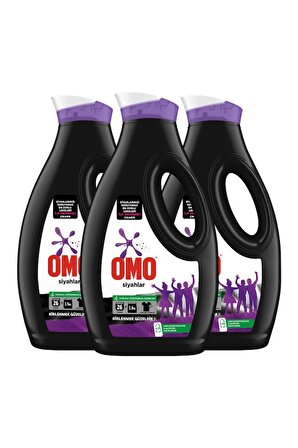 Omo Renk Koruma Siyahlar için Sıvı Deterjan 26 Yıkama 3x1.69 lt