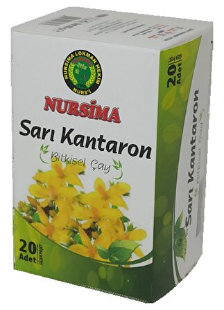 Sarı Kantaron Bitki Çayı 20 'li Süzen Poşet