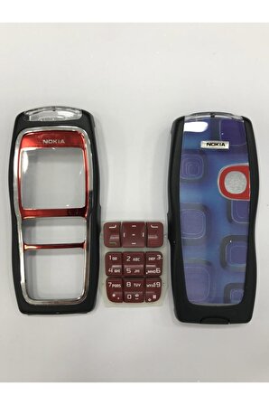 Nokia 3220 Ön Arka Kapak Ve Tuş Takımı-siyah