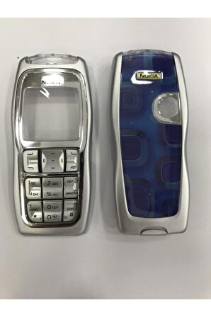 Nokia 3220 Ön Arka Kapak Ve Tuş Takımı-gri
