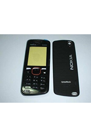 Nokia 5220 Ön Arka Kapak Ve Tuş Takımı-siyah