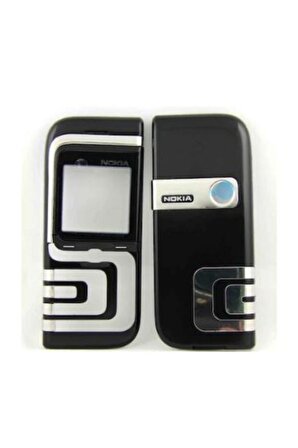Nokia 7260 Ön Arka Kapak Ve Tuş Takımı-siyah