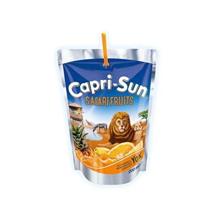 Capri-Sun Safarı Fruits Karışık Meyve Suyu 200 ml 20'li