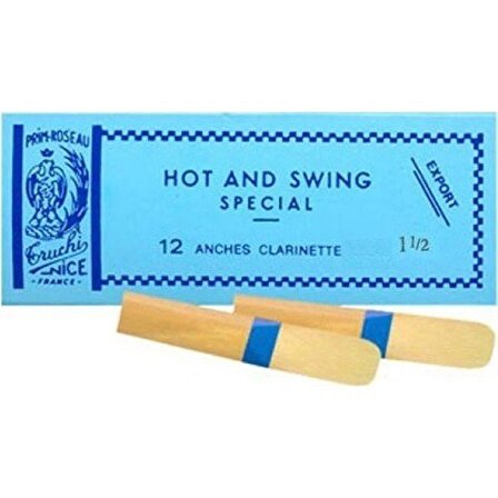 RIGOTTI Hot And Swing (Mavi Kuşak) Klarnet Kamışı (No:1,5)