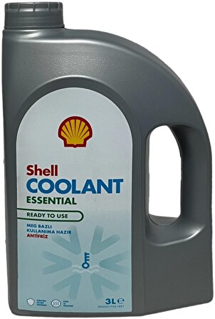 Shell Coolant Essential 4 Mevsimlik Mavi Antifriz 3 Litre
