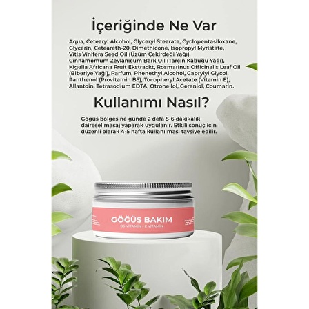 PHYTOFLORA Sıkılaştırıcı ve Toparlayıcı Göğüs Bakım Kremi 50 ml