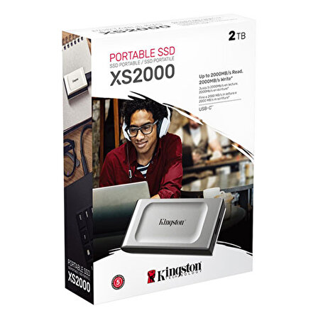 KNG 2TB Taşınabilir SSD SXS2000/2000G