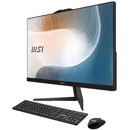 MSI MODERN AM242 12M-636XTR 23.8 LED 1920X1080 (FHD) I5-1235U 8GB DDR4 512GB SSD DOS SIYAH AIO PC