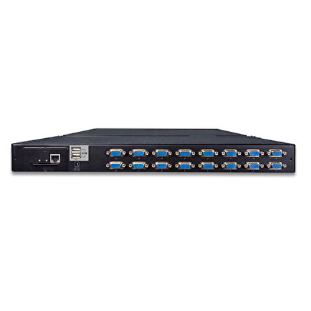 PL-IKVM-210-16M 17" 16-Port Combo VGA LCD IP KVM Switch