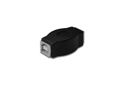 AK-300504-000-S USB Adaptörü, USB B Dişi - USB B Dişi, USB 2.0 uyumlu, UL, siyah renk