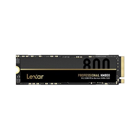 LNM800P001T-RNNNG SSD NM800P 1TB PRO HIGH SPEED PCIe GEN4X4 WITH 4 LANES M.2 NVMe UP TO 7500 MB/S READ AND 6300 MB/S WRITE