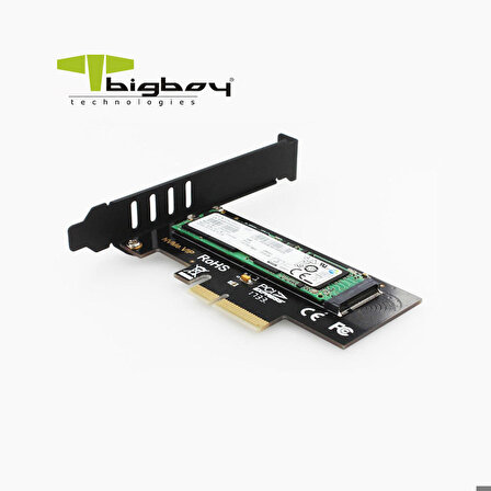 PCIe 3.0 x4 PCI M.2 x4 -M Key Çevirici Ünite BTC-PEM2NVNGFL