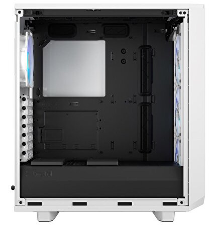 Fractal Design Meshify 2 Compact RGB Beyaz Temperli Cam Oyuncu Bilgisayar Kasası