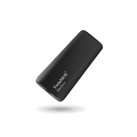 Twinmos 2TB Taşınabilir External SSD USB 3.2/Type-C Dark (PSSD2TBMEDB)