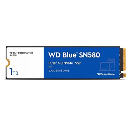 WDS100T3B0E Blue SN580 1TB M.2 NVMe SSD (4150/4150)