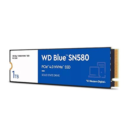 WDS100T3B0E Blue SN580 1TB M.2 NVMe SSD (4150/4150)