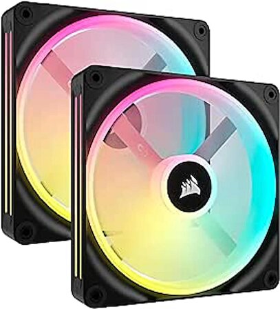 CORSAIR FAN - CO-9051004-WW iCUE LINK QX140 RGB 140mm PWM PC Fans Starter Kit with iCUE LINK System Hub