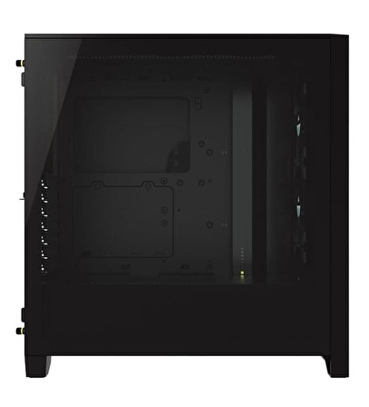 CORSAIR CC-9011204-WW ICUE 4000X RGB TEMPERLI CAM YAN PANEL MID TOWER BILGISAYAR KASASI SIYAH