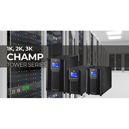 FSP Champ2K 2KVA Online UPS (4x9A Akü)