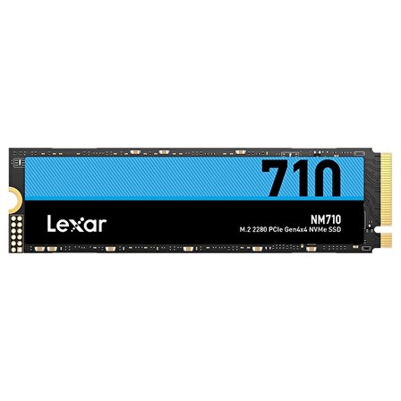 LNM710X500G-RNNNG SSD NM710X 500GB HIGH SPEED PCIe GEN 4X4 M.2 NVMe UP TO 5000 MB/S READ AND 2600 MB/S WRITE