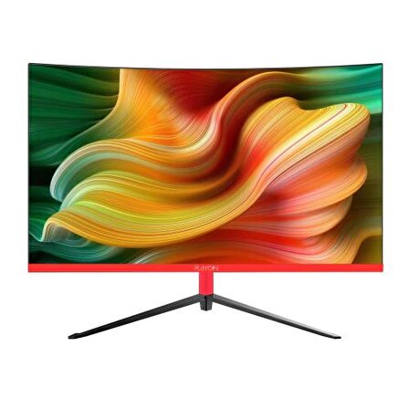 RAYDIN G23VA165C , 23.6", 1ms, 165Hz, Full HD, HDMI, DP, USB, Hoparlör, VA LED, R1800 Curved, Frameless, FreeSync Gaming Monitör