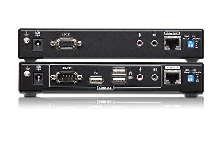 CE624 USB DVI Dual View HDBaseT™ 2.0 KVM (Keyboard/Video Monitor/Mouse) Mesafe Uzatma Cihazı (1920 x 1200 @100 m ya da 150m)